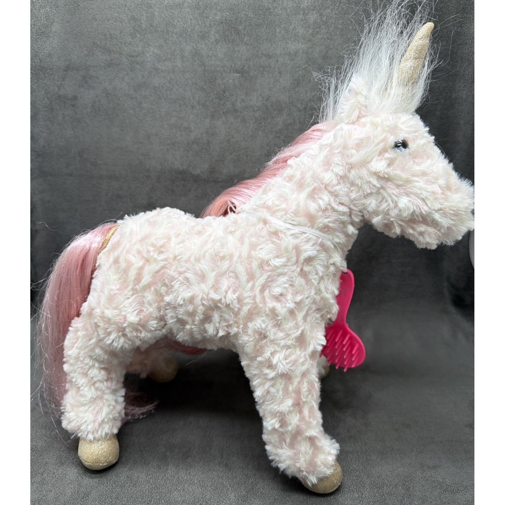 Douglas The Cuddle Toy Rose Princess UNICORN Pink Plush Magic Horse #3205